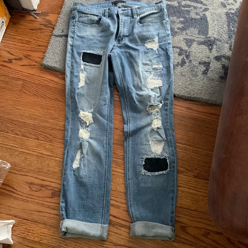The Rail mens distressed Jeans